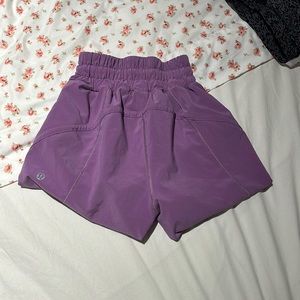 cute purple lulu shorts!!